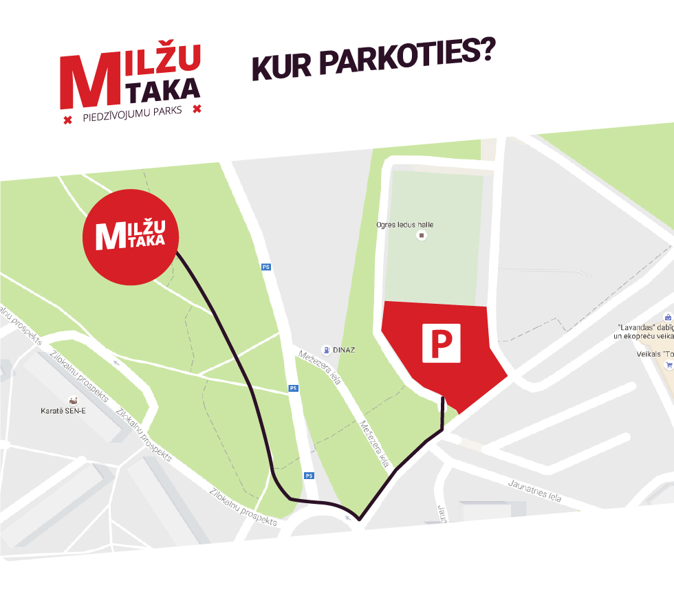 Parkošanās vieta pie Milžu takas